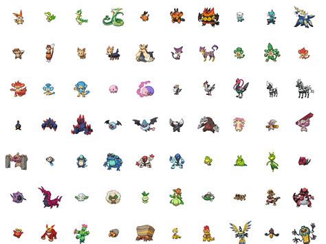Esta é uma lista de Pokémon de acordo com a ordem ditada pela Pokédex da região de Unova. . Pokmon black pokdex